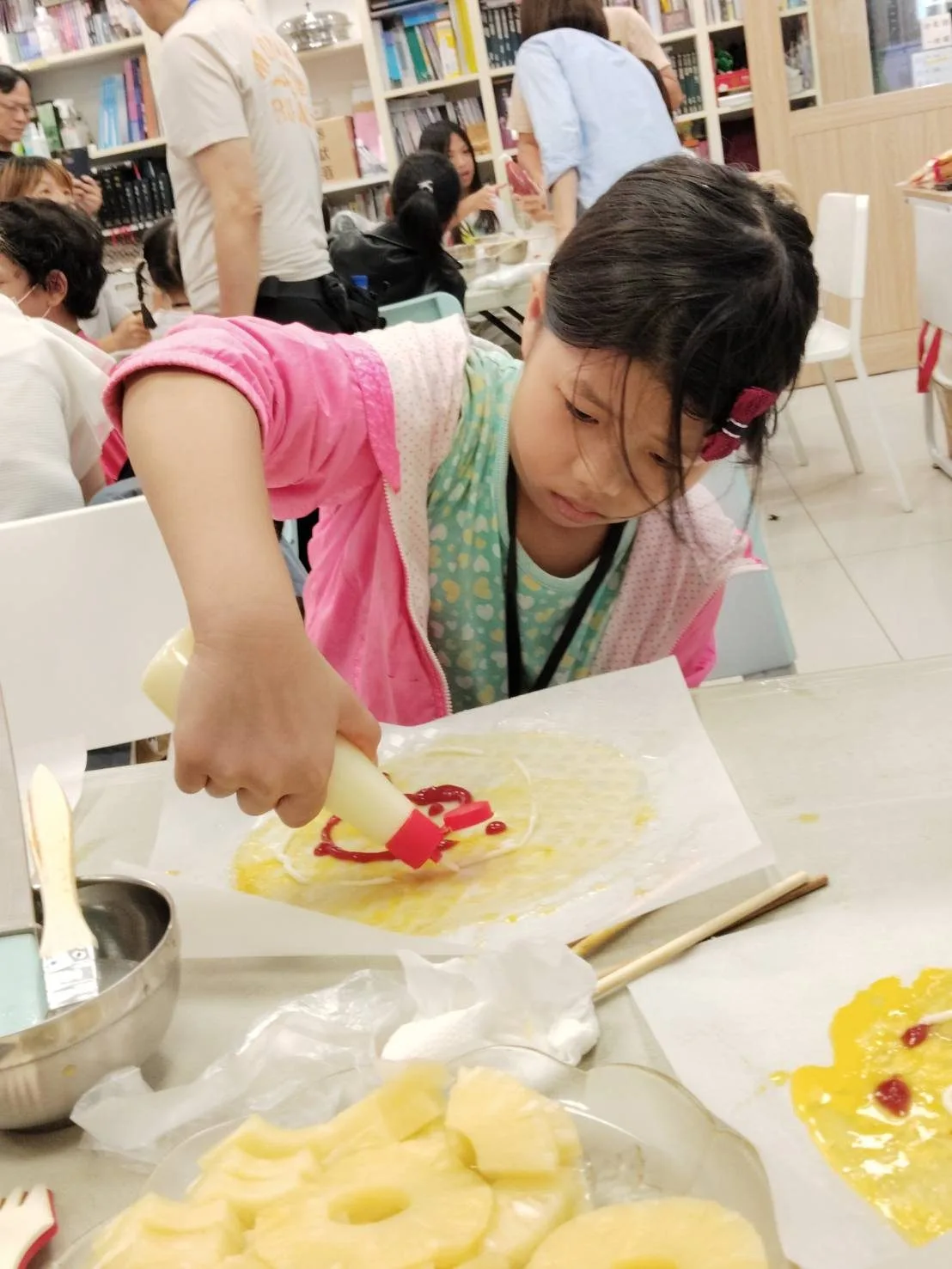 22擠上可愛的圖案